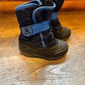 Kamik Kids Blue and Black Winter Boots